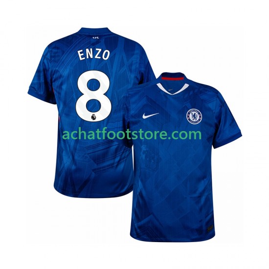 Maillot Chelsea Enzo Fernandez 8 Domicile Tenue pour Homme 2025-2026 Manche Courte