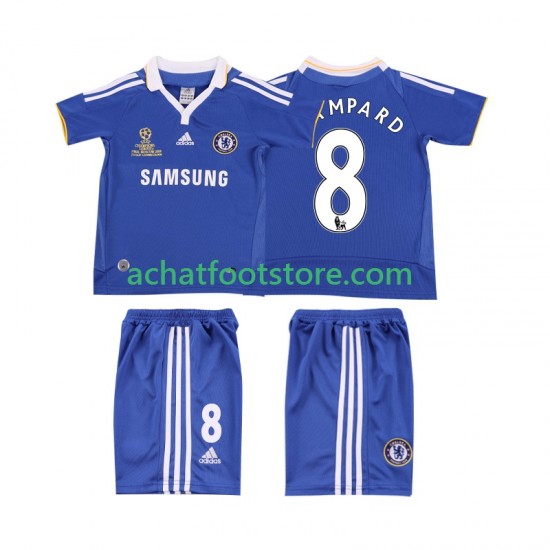Maillot Chelsea LAMPARD 8 Rétro Domicile Tenue pour Enfant 2007 2008 Manche Courte