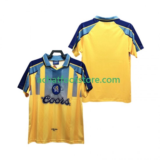 Maillot Chelsea Rétro Extérieur Tenue pour Homme 1995 2004 Manche Courte