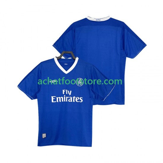 Maillot Chelsea Rétro Domicile Tenue pour Homme 2008 1998 Manche Courte