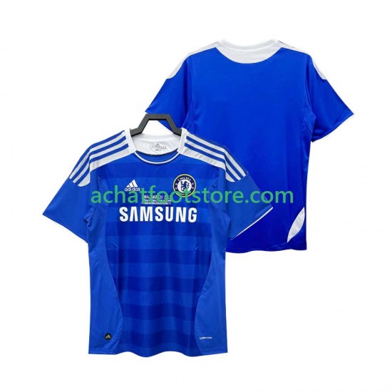 Maillot Chelsea Rétro Domicile Tenue pour Homme 2011 2012 Manche Courte