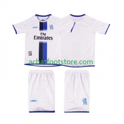 Maillot Chelsea Rétro Extérieur Tenue pour Enfant 2008 1999 Manche Courte