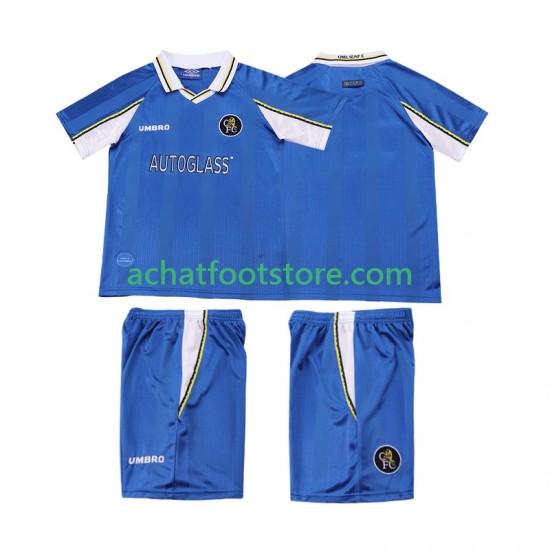 Maillot Chelsea Rétro Domicile Tenue pour Enfant 2004 2002 Manche Courte