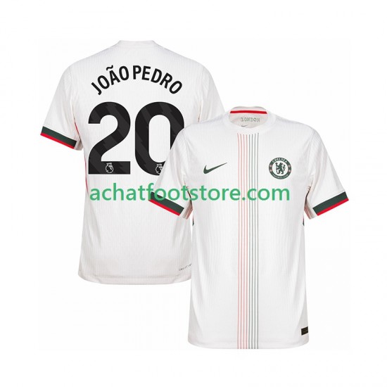 Maillot Chelsea joao pedro 20 Extérieur Tenue pour Homme 2025-2026 Manche Courte