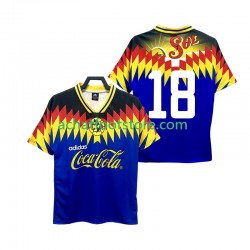 Maillot Club América 18 Rétro Extérieur Tenue pour Homme 1995 Manche Courte