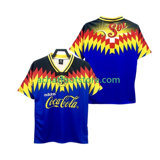 Maillot Club América Rétro Extérieur Tenue pour Homme 1995 Manche Courte