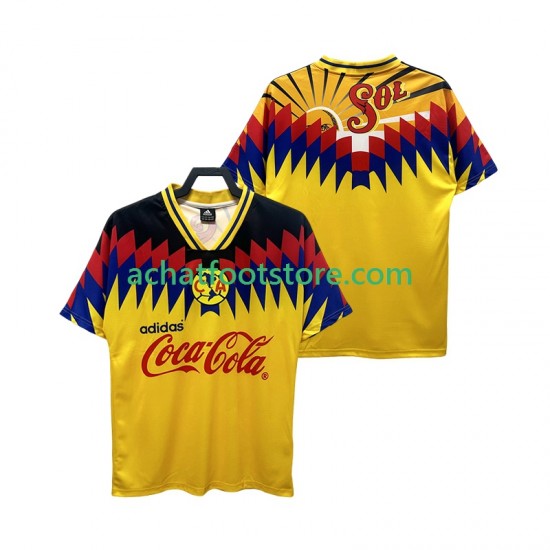 Maillot Club América Rétro Domicile Tenue pour Homme 1995 Manche Courte