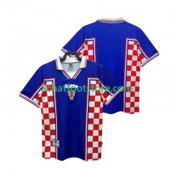 Maillot Croatie Rétro Extérieur Tenue pour Homme 1988 Manche Courte