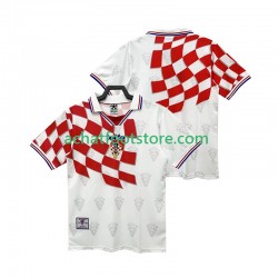 Maillot Croatie Rétro Domicile Tenue pour Homme 1988 Manche Courte