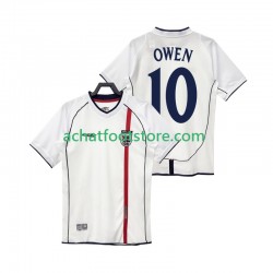 Maillot Angleterre OWEN 10 Rétro Domicile Tenue pour Homme 2010 Manche Courte Maillot Angleterre OWEN 10 Rétro Domicile Tenue pour Homme 2010 Manche Courte