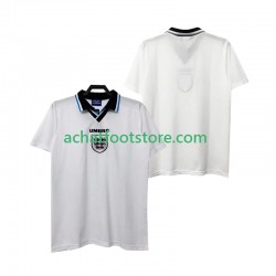 Maillot Angleterre Rétro Domicile Tenue pour Homme 1996 Manche Courte Maillot Angleterre Rétro Domicile Tenue pour Homme 1996 Manche Courte