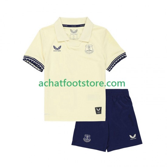 Maillot Everton Extérieur Tenue pour Enfant 2025-2026 Manche Courte