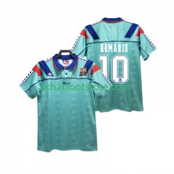 Maillot FC Barcelone ROMARIO 10 Rétro Extérieur Tenue pour Homme 1992 1995 Manche Courte