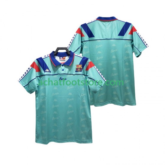 Maillot FC Barcelone Rétro Extérieur Tenue pour Homme 1992 1995 Manche Courte