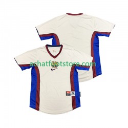 Maillot FC Barcelone Rétro Extérieur Tenue pour Homme 1988 2002 Manche Courte