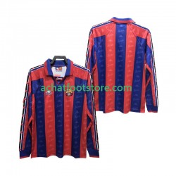 Maillot FC Barcelone Rétro Domicile Tenue pour Homme 1996 2004 Manche Longue Maillot FC Barcelone Rétro Domicile Tenue pour Homme 1996 2004 Manche Longue