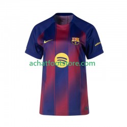 Maillot FC Barcelone Domicile Tenue pour Femme 2025-2026 Manche Courte