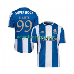 Maillot FC Porto Diogo Costa 99 Domicile Tenue pour Homme 2025-2026 Manche Courte