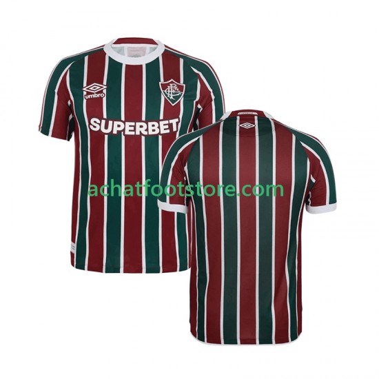 Maillot Fluminense Domicile Tenue pour Homme 2025-2026 Manche Courte