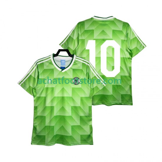 Maillot Allemagne 10 Rétro Extérieur Tenue pour Homme 1990 Manche Courte