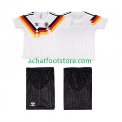 Maillot Allemagne Rétro Domicile Tenue pour Enfant 1990 Manche Courte Maillot Allemagne Rétro Domicile Tenue pour Enfant 1990 Manche Courte