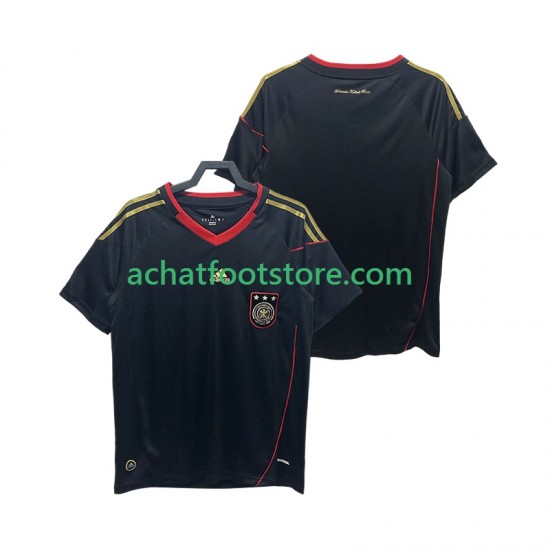 Maillot Allemagne Rétro Extérieur Tenue pour Homme 2010 Manche Courte