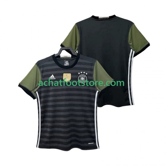 Maillot Allemagne Rétro Extérieur Tenue pour Homme 2016 Manche Courte