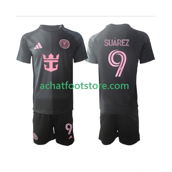 Maillot InterMiami Suárez Luis 9 Extérieur Tenue pour Enfant 2025 Manche Courte