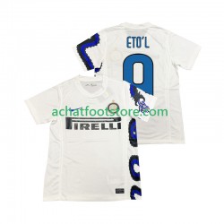 Maillot Inter Milan ETOL 9 Rétro Extérieur Tenue pour Homme 2010 2011 Manche Courte