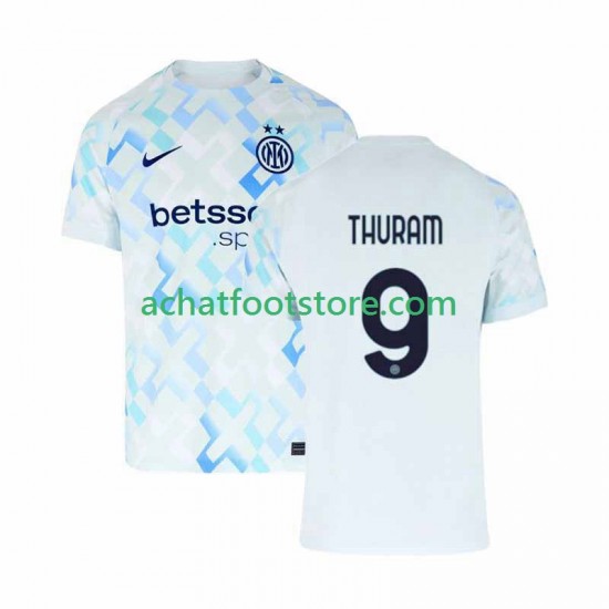 Maillot Inter Milan Marcus Thuram 9 Extérieur Tenue pour Homme 2025-2026 Manche Courte