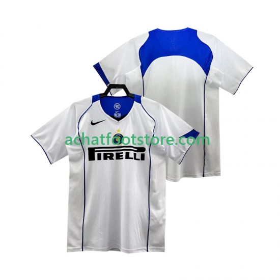 Maillot Inter Milan Rétro Extérieur Tenue pour Homme 1999 1998 Manche Courte