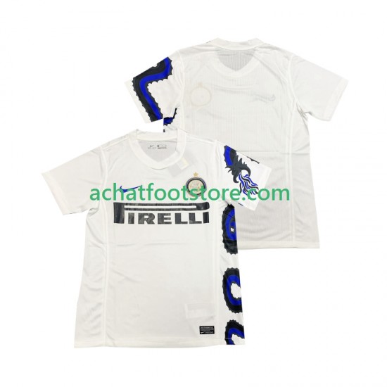 Maillot Inter Milan Rétro Extérieur Tenue pour Homme 2010 2011 Manche Courte