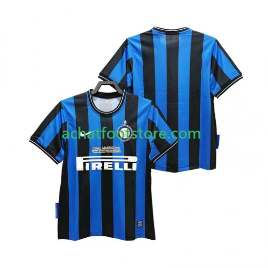 Maillot Inter Milan Rétro Domicile Tenue pour Homme 2009 2010 Manche Courte