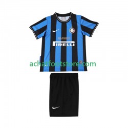 Maillot Inter Milan Rétro Domicile Tenue pour Enfant 2009 2010 Manche Courte Maillot Inter Milan Rétro Domicile Tenue pour Enfant 2009 2010 Manche Courte