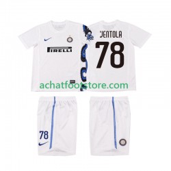 Maillot Inter Milan VENTOLA 78 Rétro Extérieur Tenue pour Enfant 2010 2011 Manche Courte