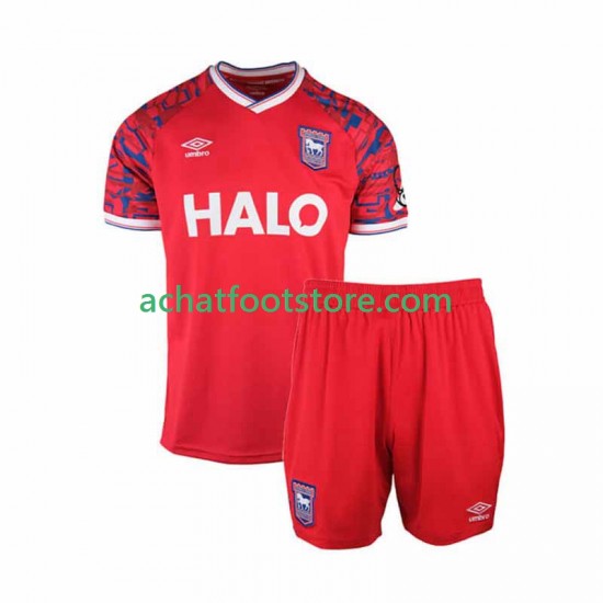 Maillot Ipswich Town Extérieur Tenue pour Enfant 2025-2026 Manche Courte
