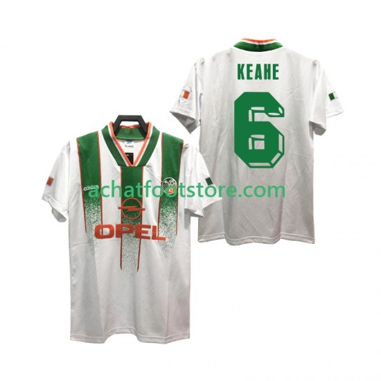 Maillot Irlande KEAHE 6 Rétro Extérieur Tenue pour Homme 1994 Manche Courte