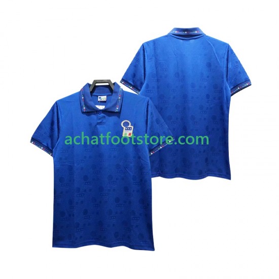Maillot Italie Rétro Domicile Tenue pour Homme 1994 Manche Courte