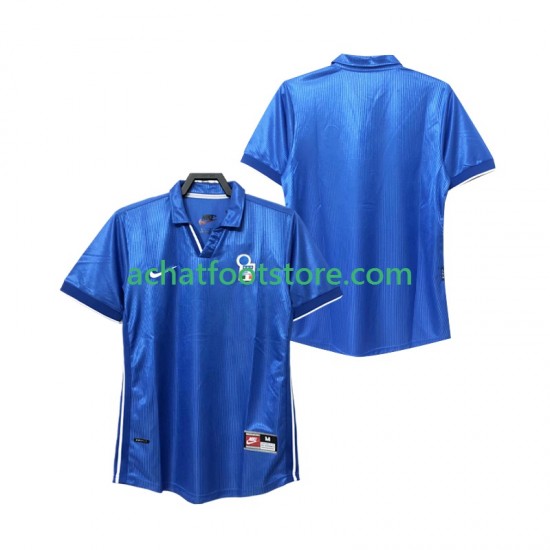 Maillot Italie Rétro Domicile Tenue pour Homme 1988 Manche Courte