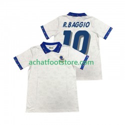 Maillot Italie Roberto Baggio 10 Rétro Extérieur Tenue pour Homme 1994 Manche Courte Maillot Italie Roberto Baggio 10 Rétro Extérieur Tenue pour Homme 1994 Manche Courte