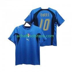 Maillot Italie Totti 20 Rétro Domicile Tenue pour Homme 2006 Manche Courte Maillot Italie Totti 20 Rétro Domicile Tenue pour Homme 2006 Manche Courte