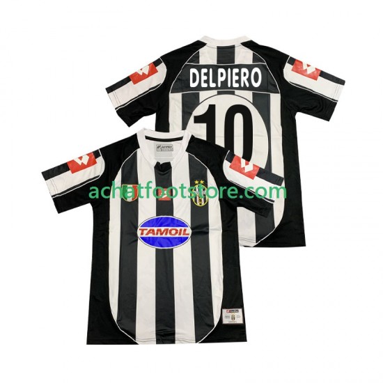Maillot Juventus DEL PIERO 10 Rétro Domicile Tenue pour Homme 2010 2008 Manche Courte