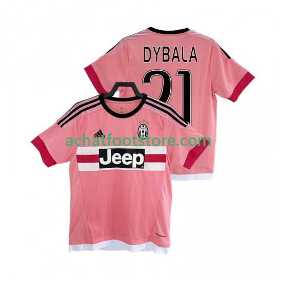 Maillot Juventus DYBALA 21 Rétro Extérieur Tenue pour Homme 2016 2017 Manche Courte
