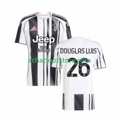 Maillot Juventus Douglas Luiz 26 Domicile Tenue pour Homme 2025-2026 Manche Courte