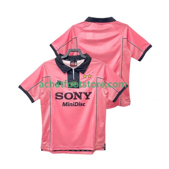 Maillot Juventus Rétro Extérieur Tenue pour Homme 2004 1988 Manche Courte
