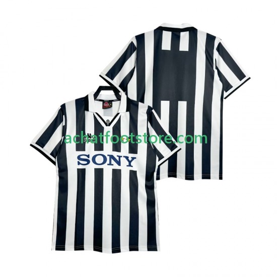 Maillot Juventus Rétro Domicile Tenue pour Homme 1995 1996 Manche Courte