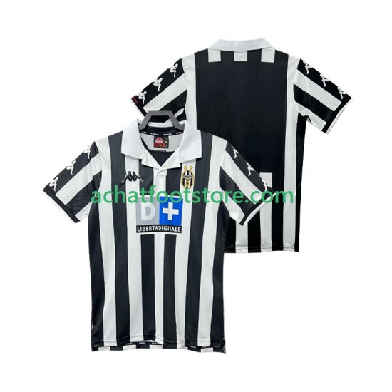 Maillot Juventus Rétro Domicile Tenue pour Homme 2002 2022 Manche Courte