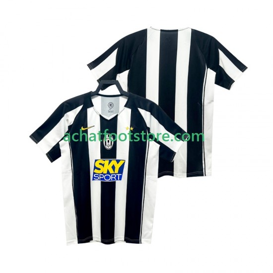 Maillot Juventus Rétro Domicile Tenue pour Homme 1999 1998 Manche Courte