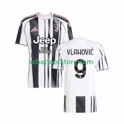 Maillot Juventus Vlahovic 9 Domicile Tenue pour Homme 2025-2026 Manche Courte Maillot Juventus Vlahovic 9 Domicile Tenue pour Homme 2025-2026 Manche Courte