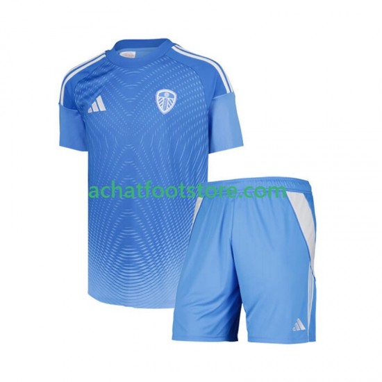 Maillot Leeds United Gardien Domicile Tenue pour Enfant 2025-2026 Manche Courte